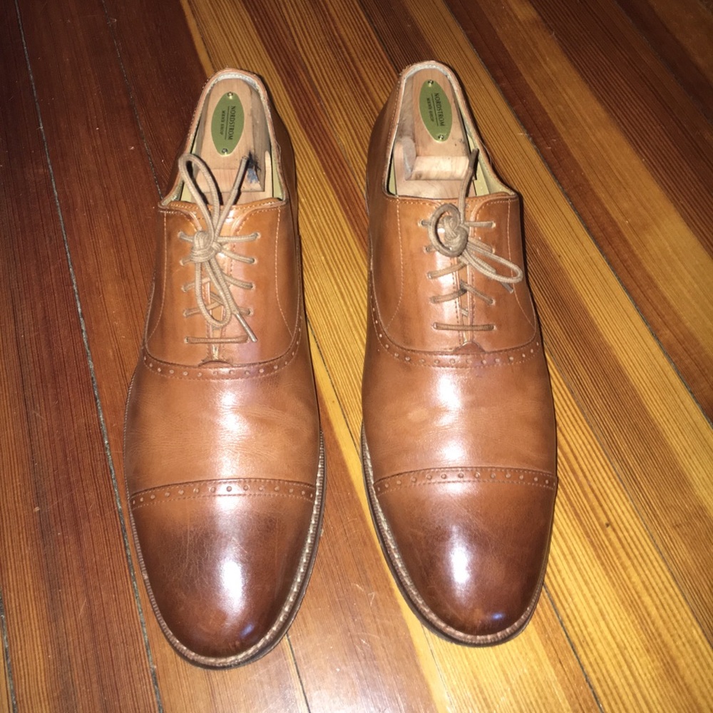 Cole Haan cap toe dress shoe